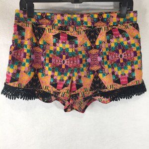 Harmony havoc pull on casual printed shorts